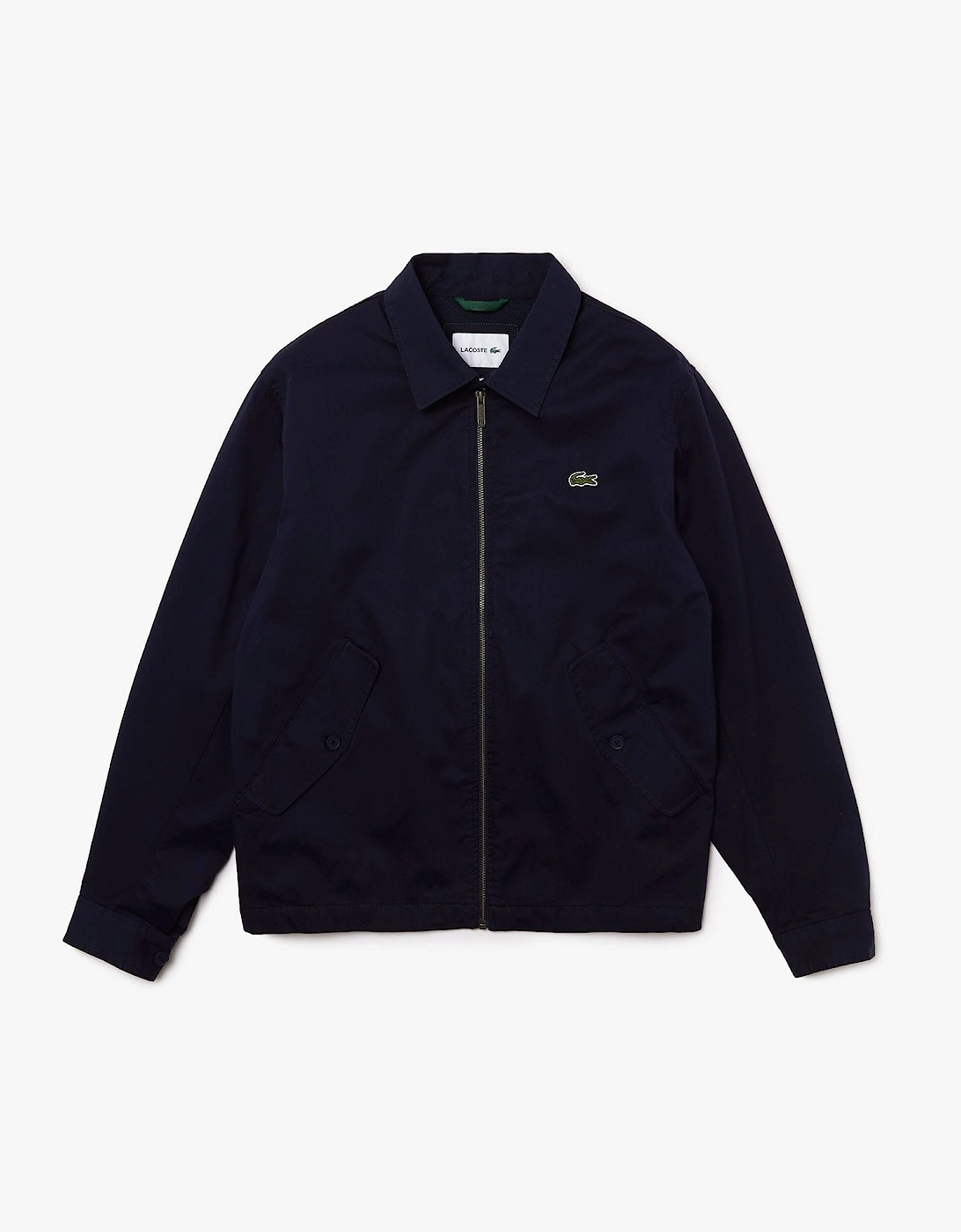 Gabardine Zip-Up Jacket