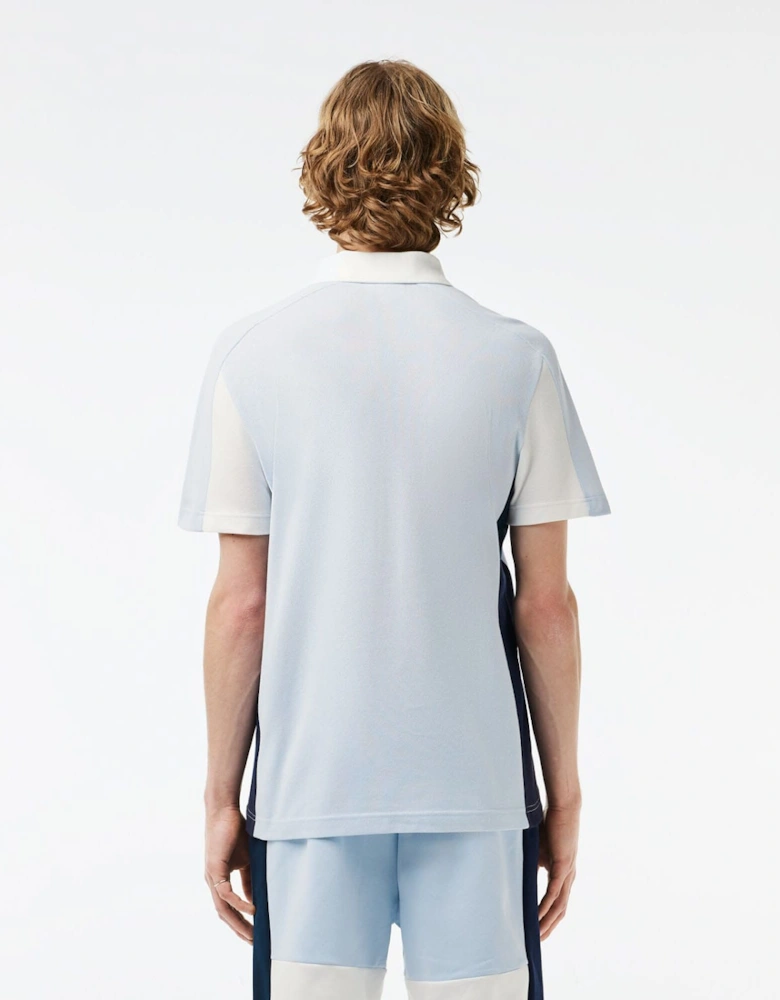 Regular Fit Colour-Block Polo Shirt