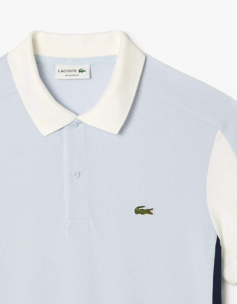 Regular Fit Colour-Block Polo Shirt
