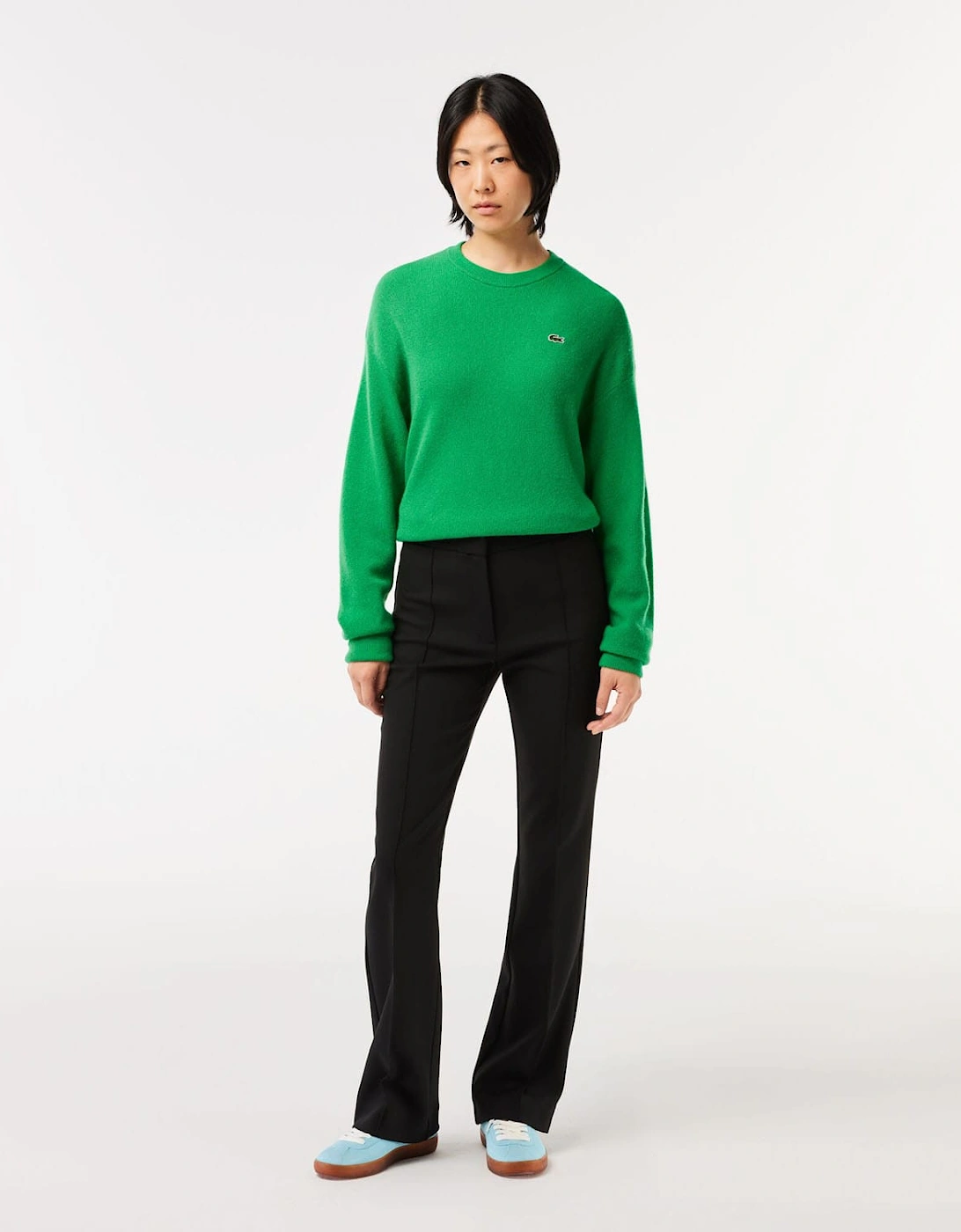 High Waist Flared Dress Pants