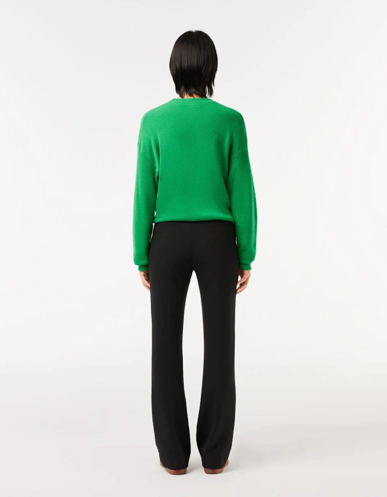 High Waist Flared Dress Pants