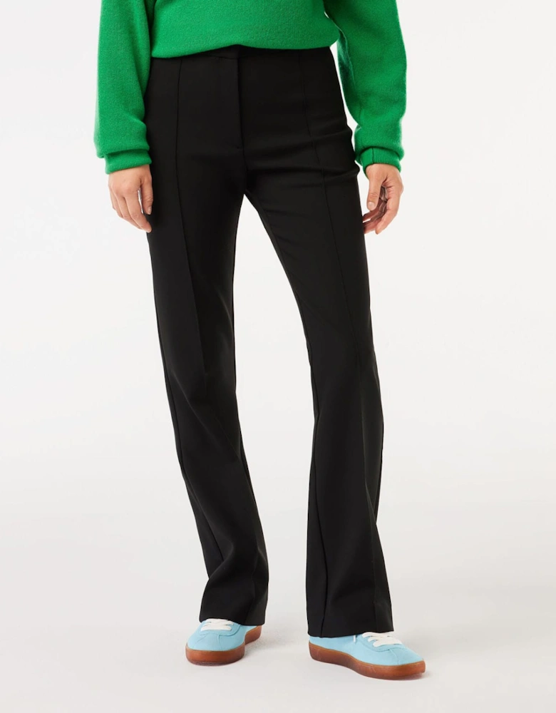 High Waist Flared Dress Pants