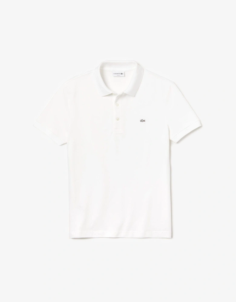 Slim Fit Stretch Mini Piqué Polo Shirt