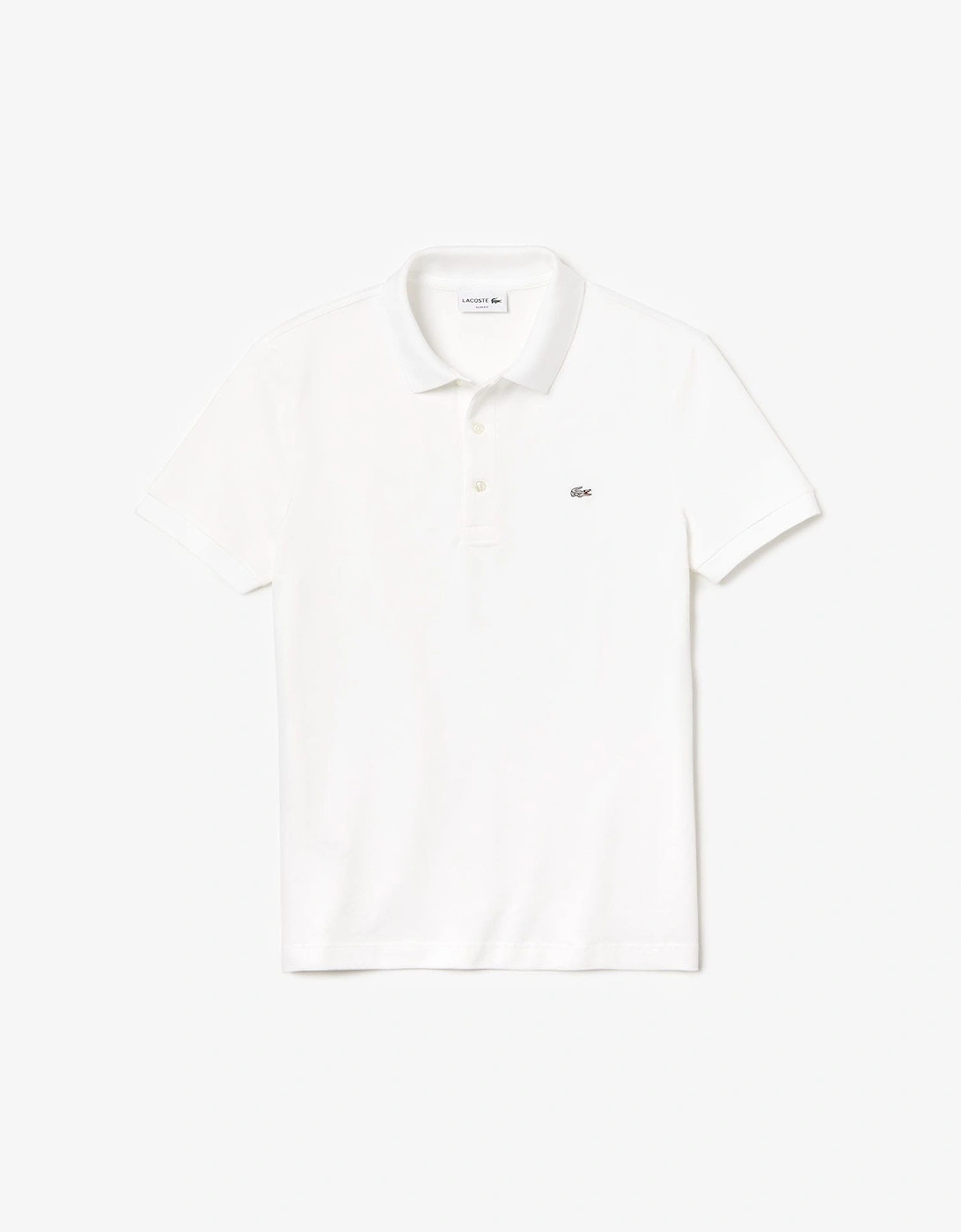 Slim Fit Stretch Mini Piqué Polo Shirt
