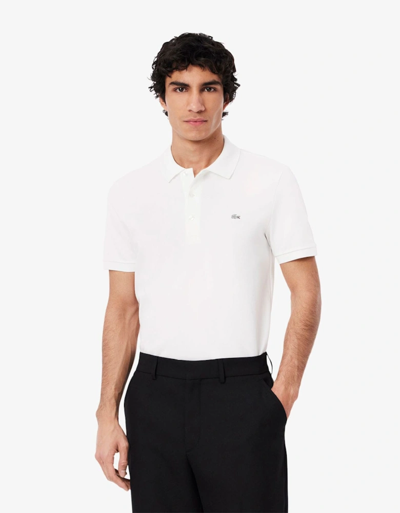 Slim Fit Stretch Mini Piqué Polo Shirt