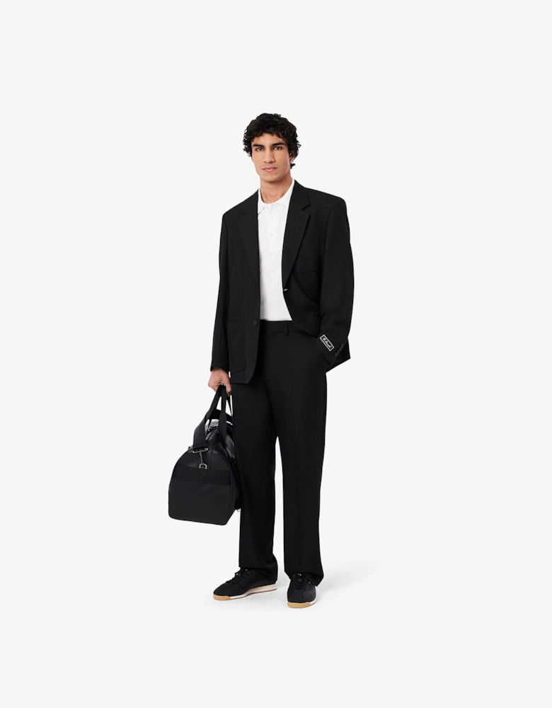 Slim Fit Stretch Mini Piqué Polo Shirt