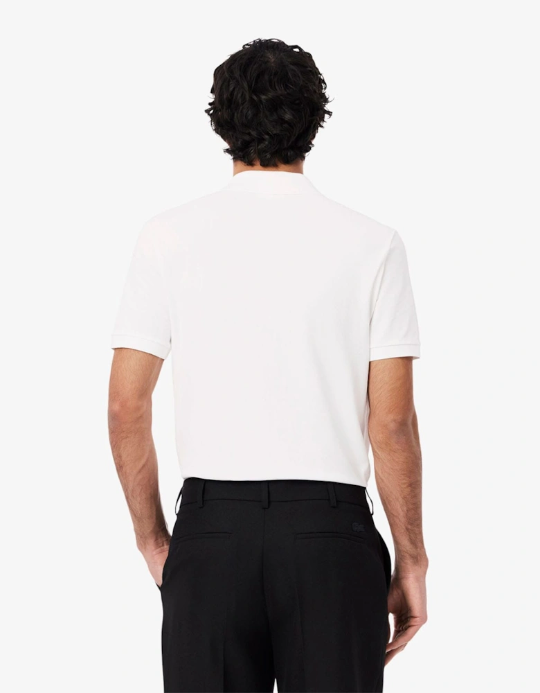 Slim Fit Stretch Mini Piqué Polo Shirt