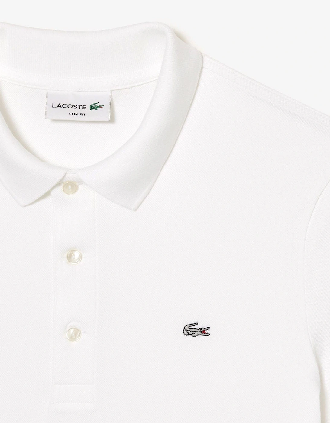 Slim Fit Stretch Mini Piqué Polo Shirt