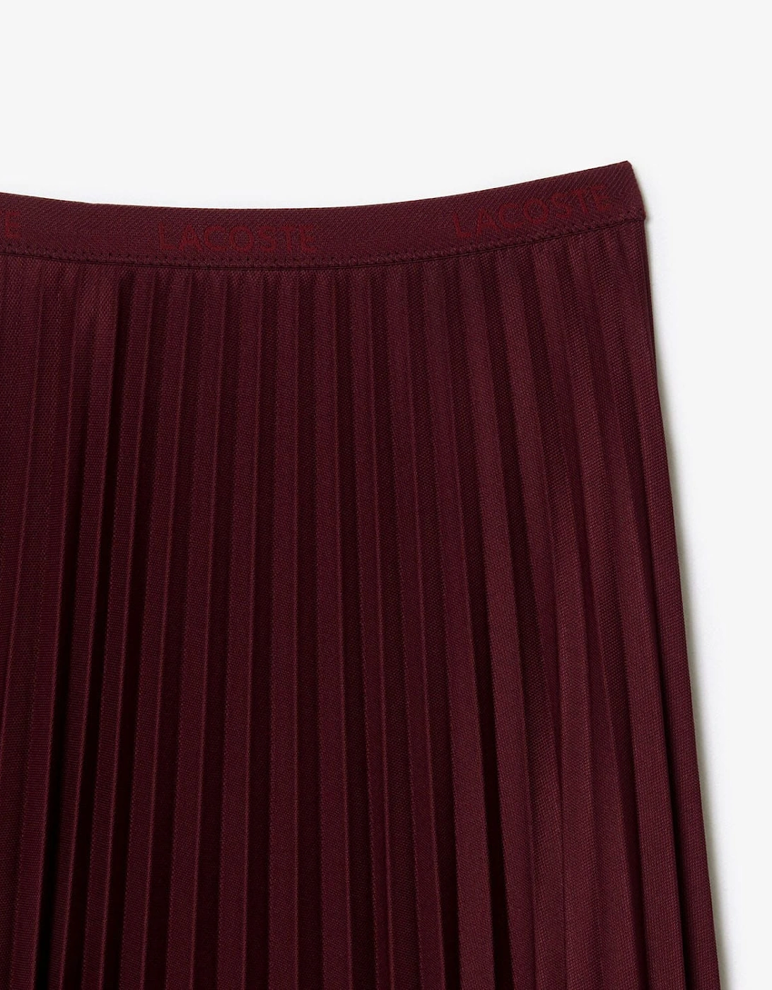 Elastic Waist Fluid Pleated Skirt