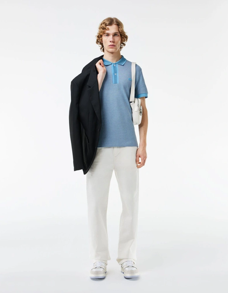 Regular Fit Caviar Piqué Polo Shirt