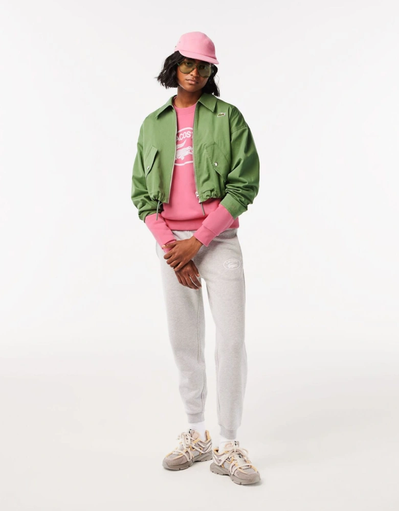 Loose Fit Organic Cotton Fleece Sweatshirt