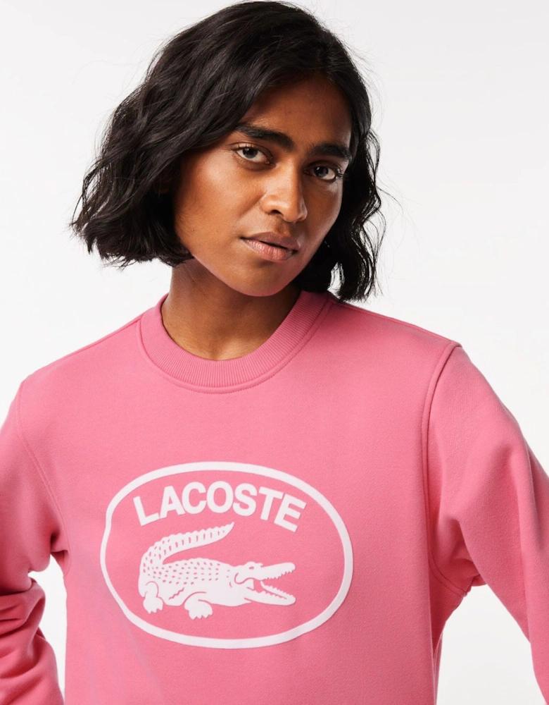 Loose Fit Organic Cotton Fleece Sweatshirt