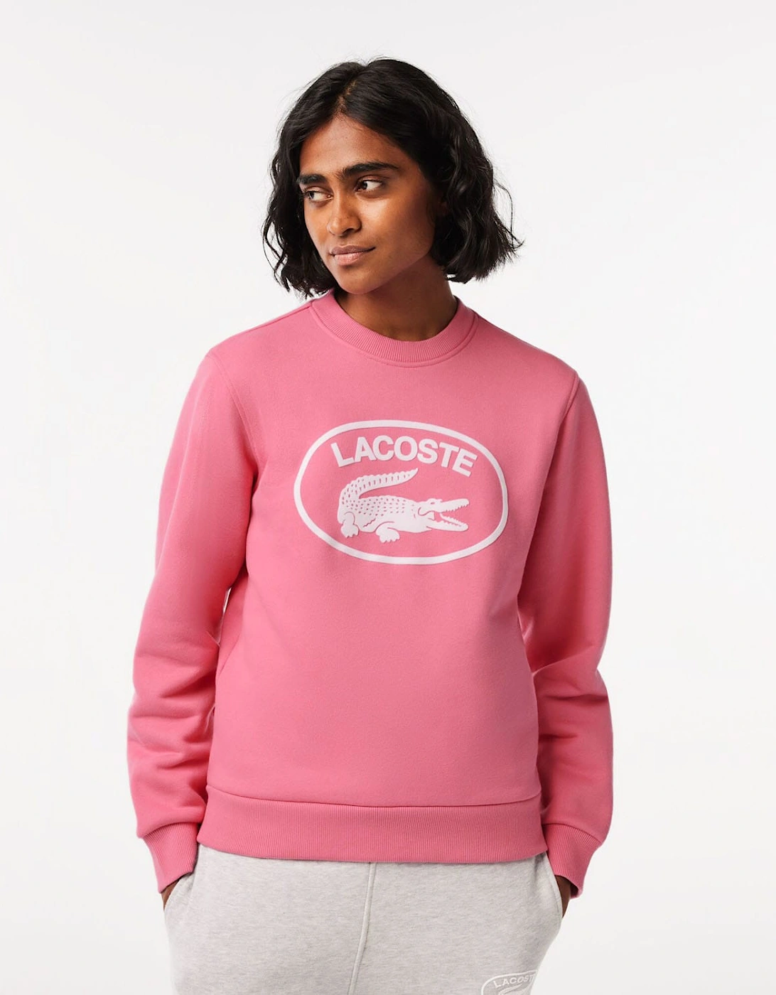 Loose Fit Organic Cotton Fleece Sweatshirt, 5 of 4