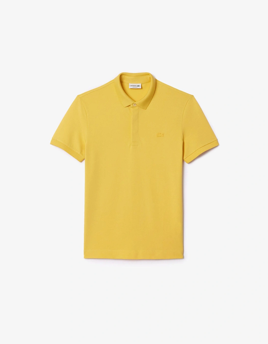 Regular Fit Paris Stretch Piqué Polo Shirt, 4 of 3