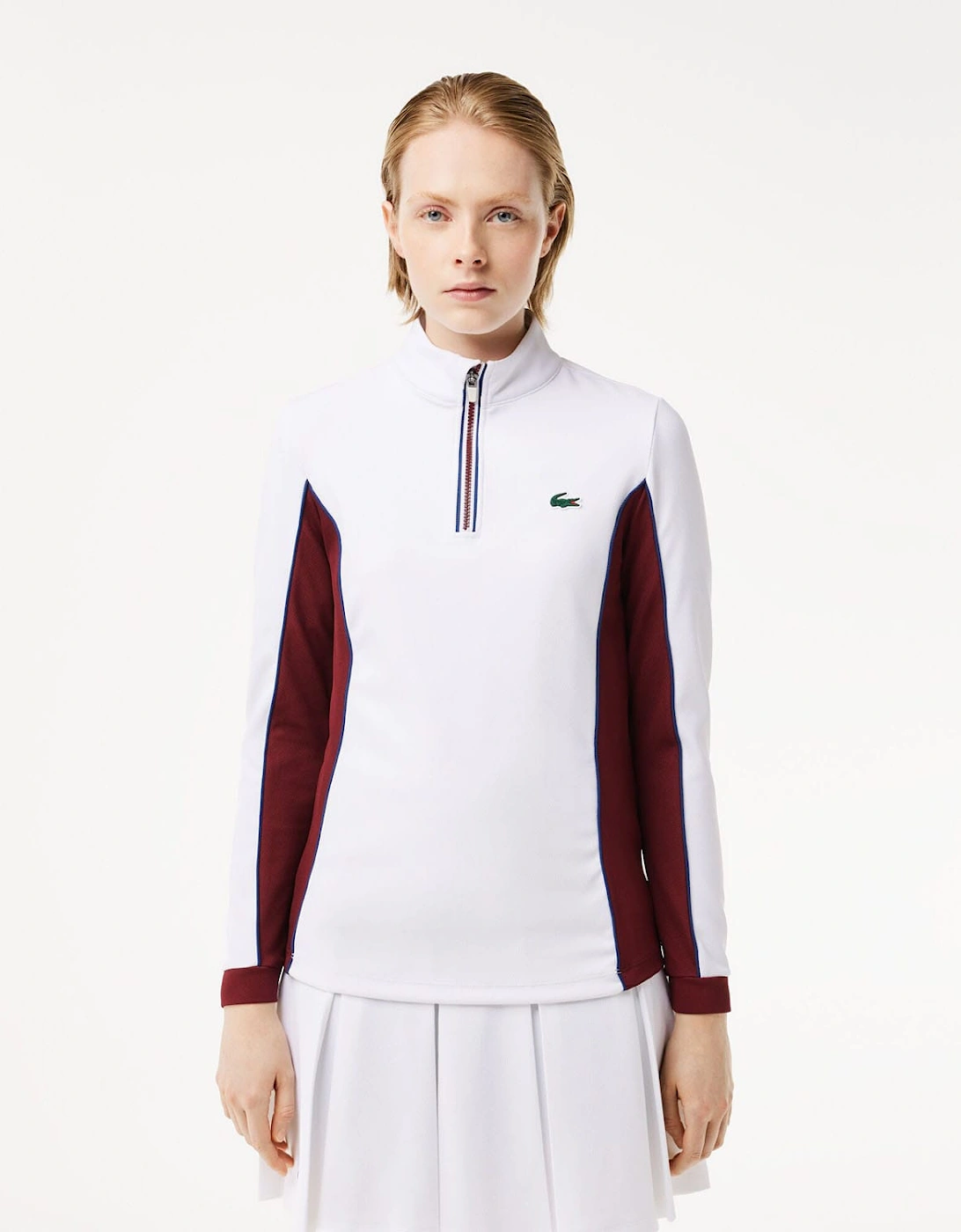 Slim Fit Tennis Layering Sweatshirt, 7 of 6