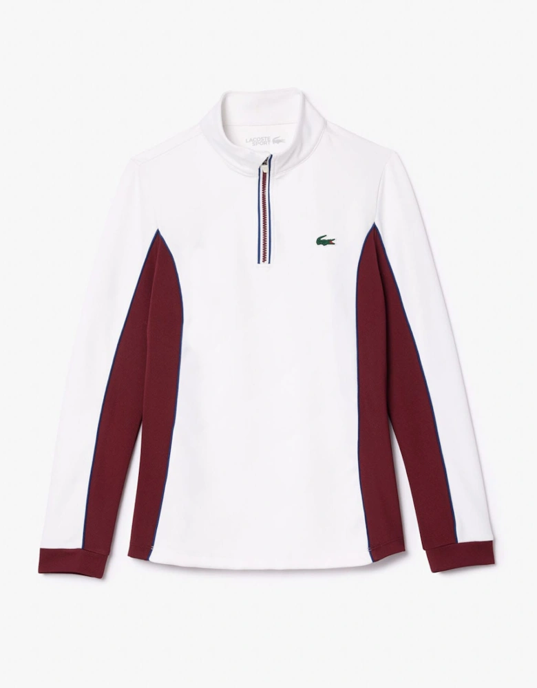 Slim Fit Tennis Layering Sweatshirt