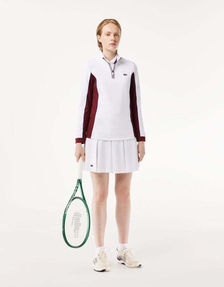 Slim Fit Tennis Layering Sweatshirt