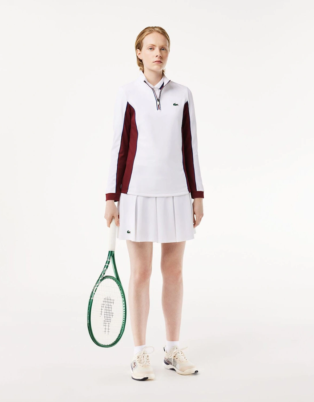 Slim Fit Tennis Layering Sweatshirt