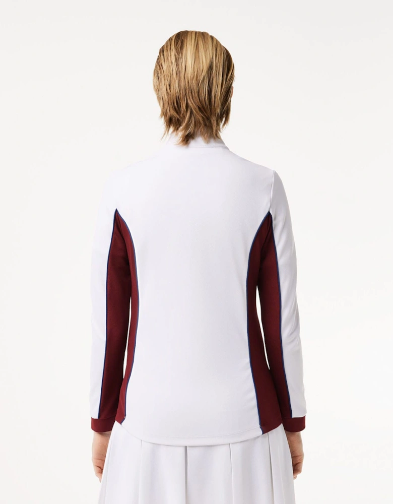 Slim Fit Tennis Layering Sweatshirt
