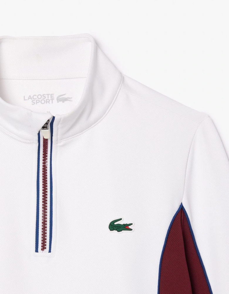 Slim Fit Tennis Layering Sweatshirt