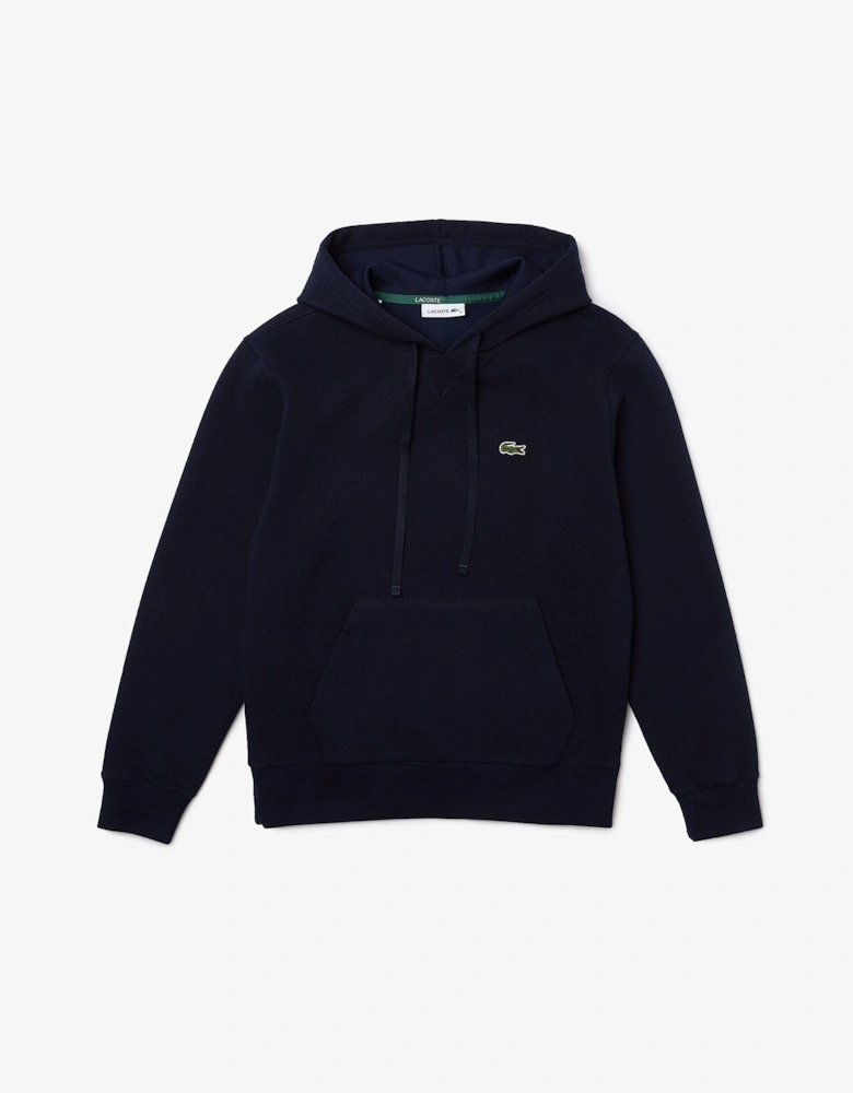 Loose Fit Cotton Blend Hoodie