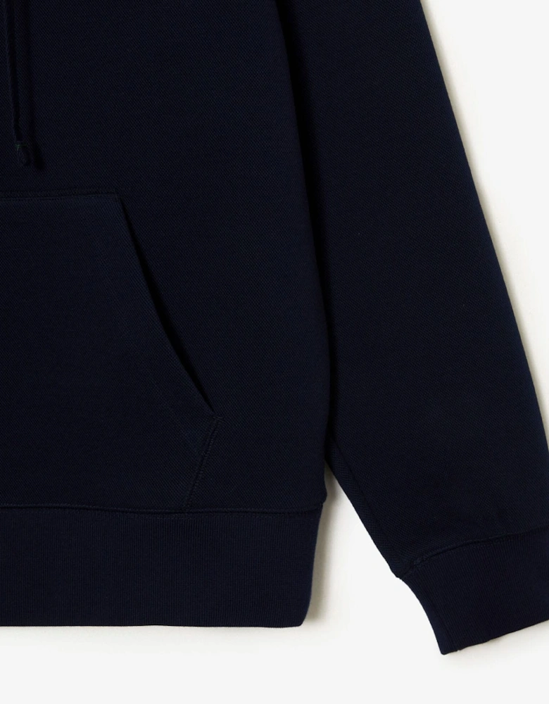 Loose Fit Cotton Blend Hoodie