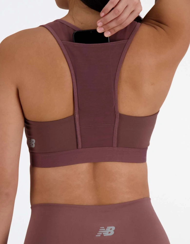 Sleek Medium Support Pocket Sports Bra