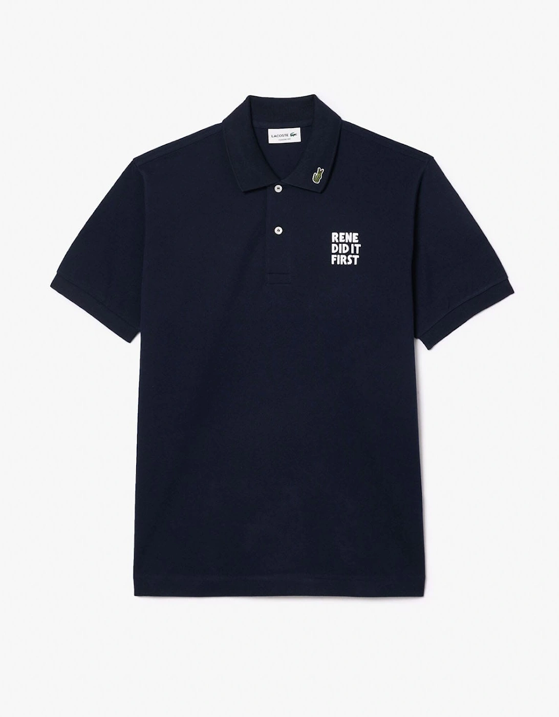 Classic Fit L.12.12 Text Polo Shirt, 4 of 3