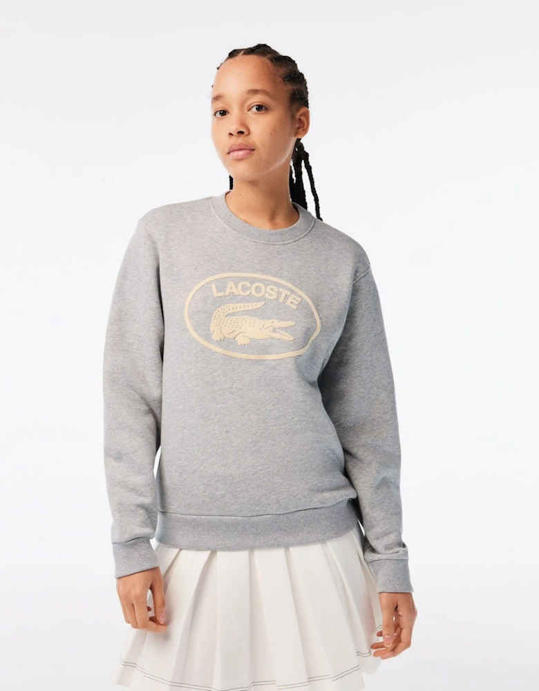 Loose Fit Organic Cotton Fleece Sweatshirt