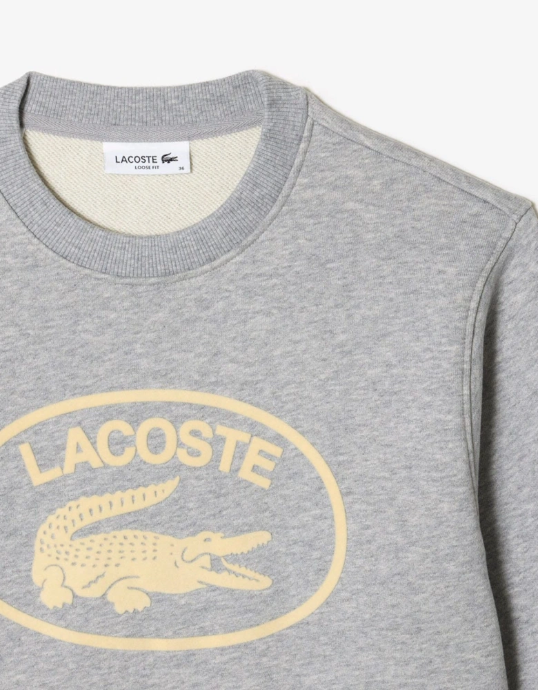 Loose Fit Organic Cotton Fleece Sweatshirt
