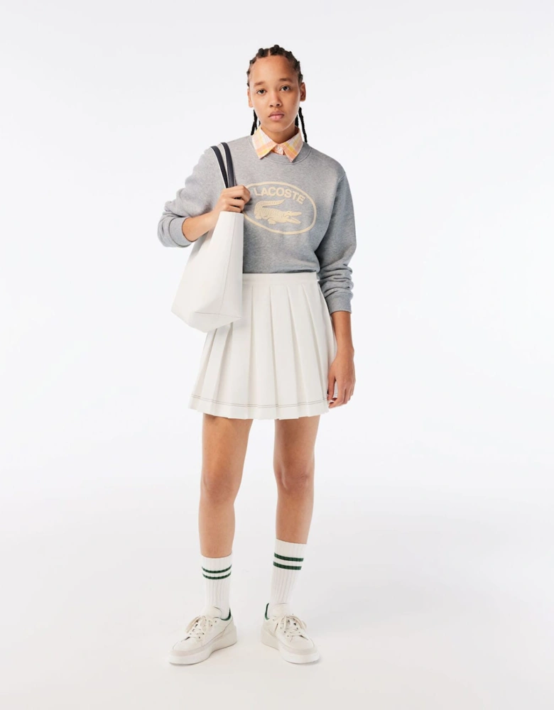 Loose Fit Organic Cotton Fleece Sweatshirt
