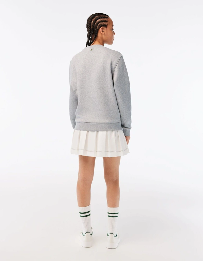 Loose Fit Organic Cotton Fleece Sweatshirt
