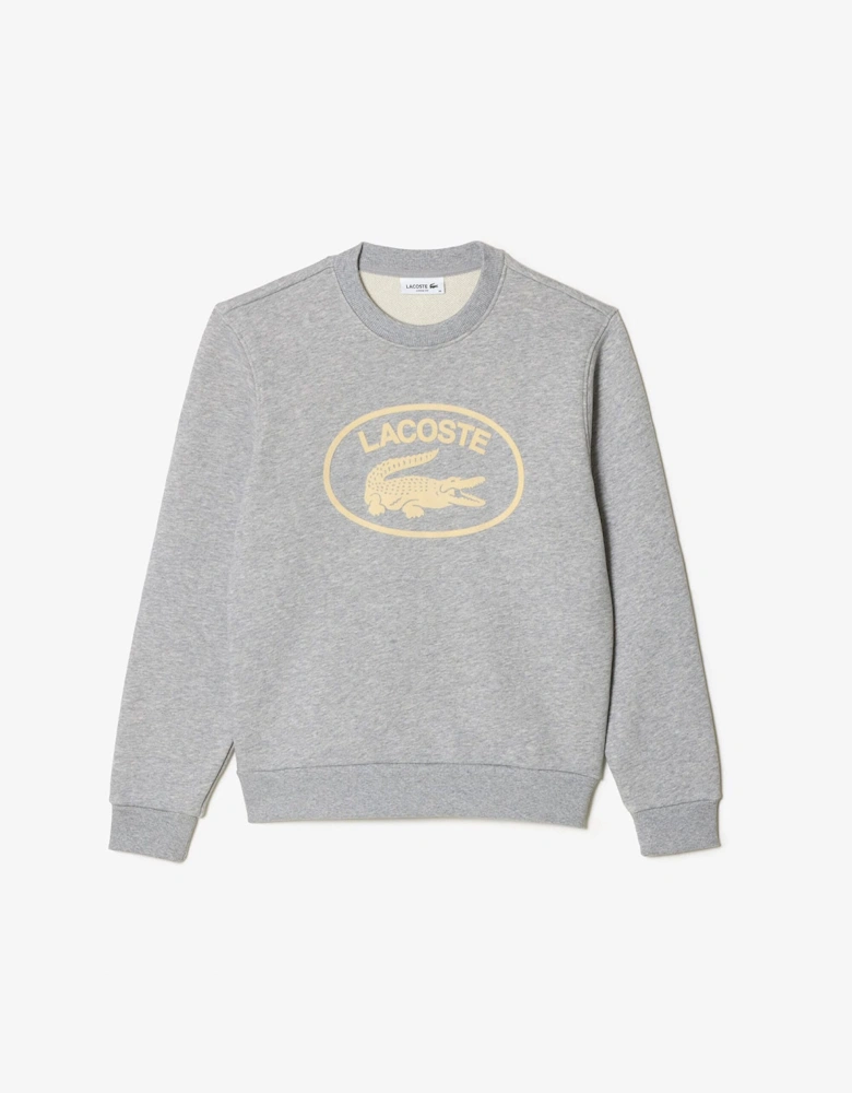 Loose Fit Organic Cotton Fleece Sweatshirt