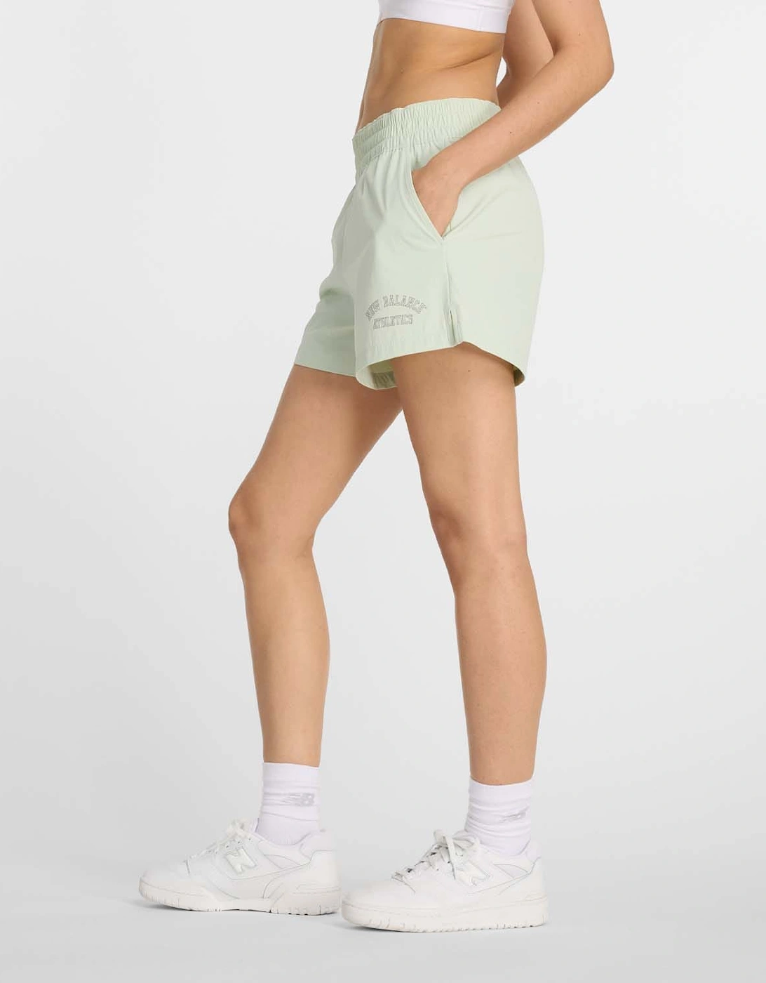Graphic Stretch Woven Pocket Shorts