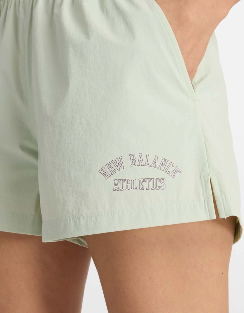 Graphic Stretch Woven Pocket Shorts