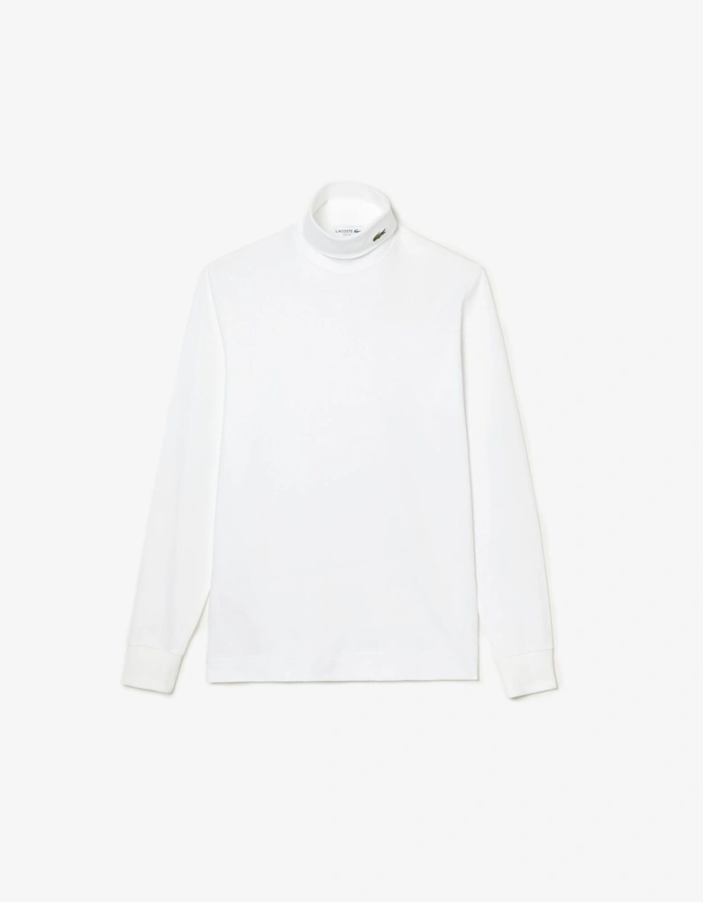Organic Cotton Turtleneck T-Shirt
