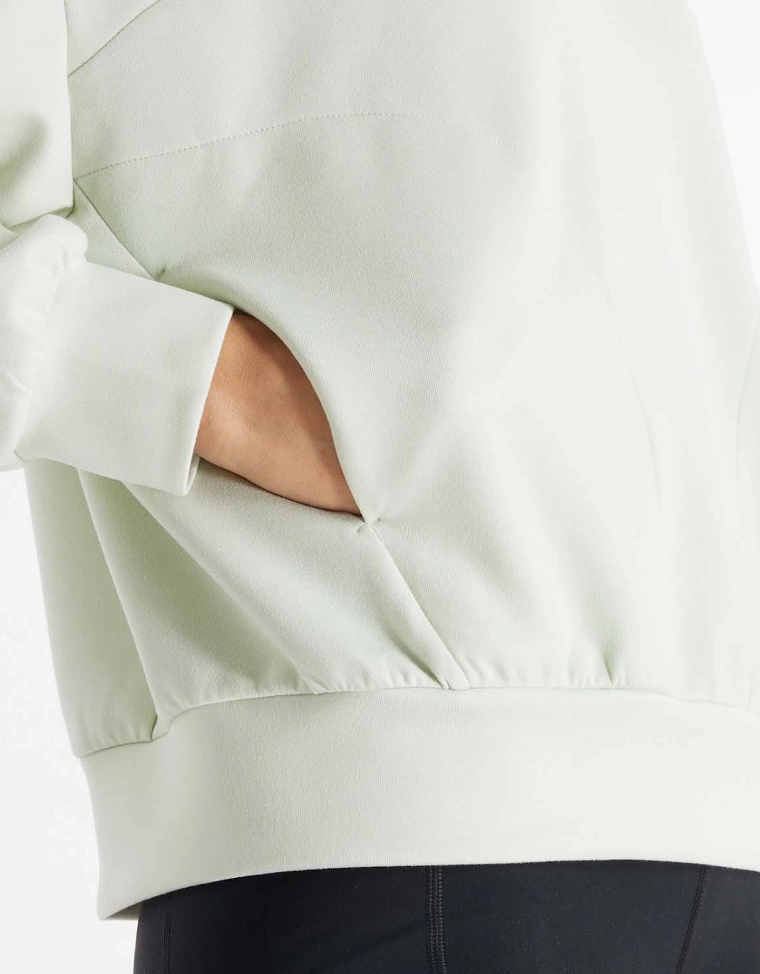 Tech Knit Oversized 1/4 Zip Top