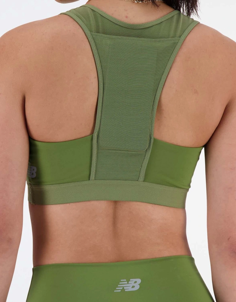 Sleek Medium Support Pocket Sports Bra