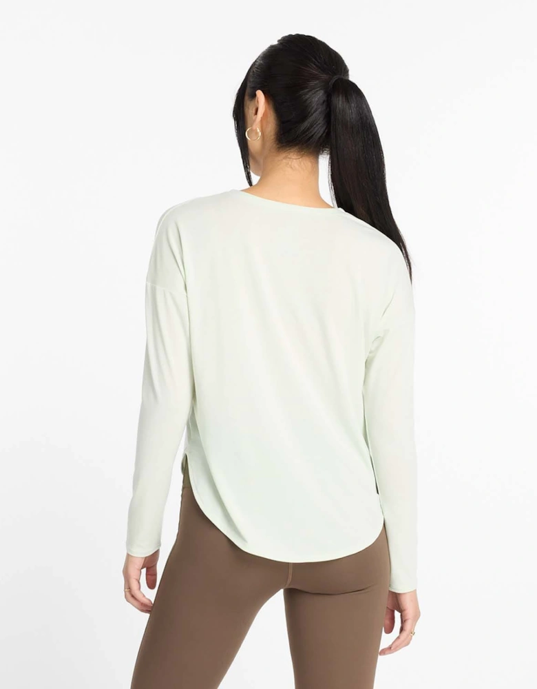 Drapey Jersey Long Sleeve T-Shirt
