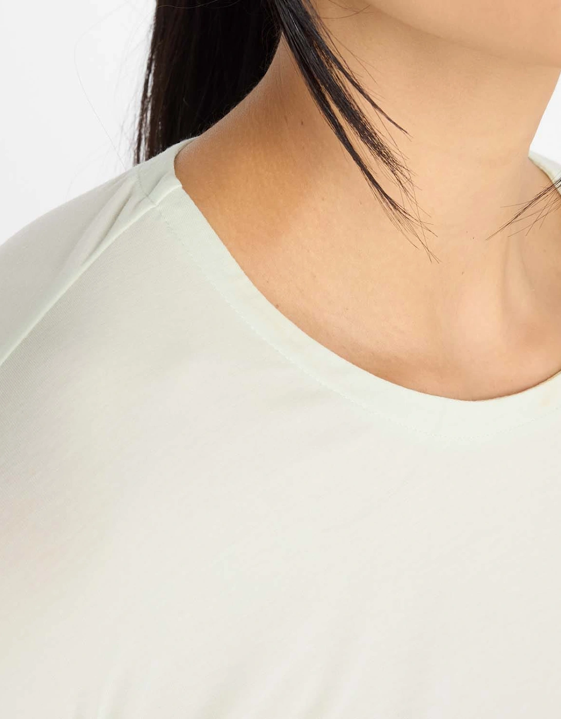 Drapey Jersey Long Sleeve T-Shirt