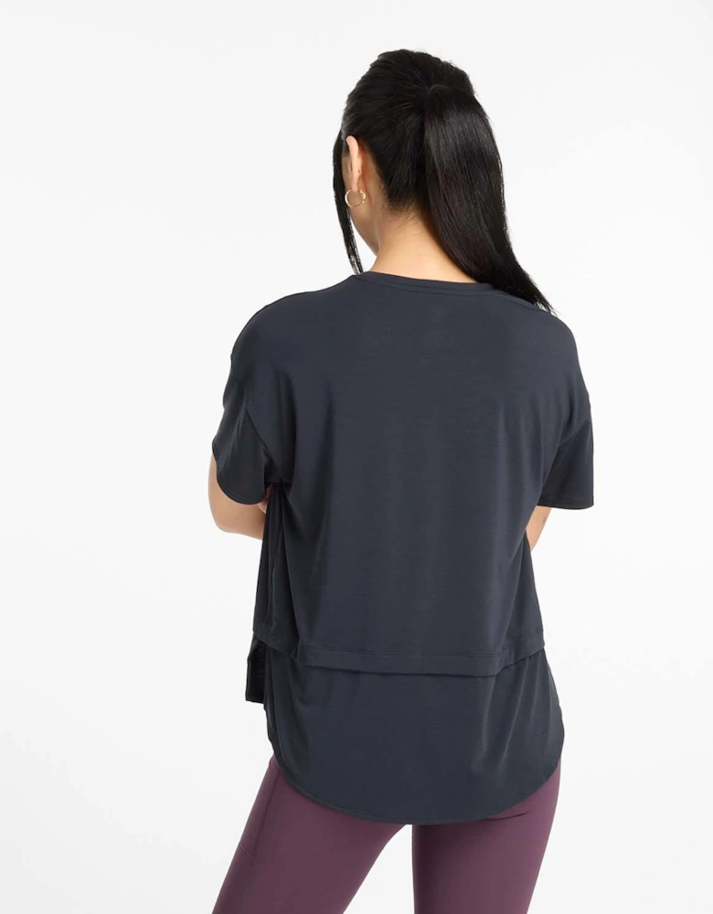 Drapey Jersey Oversized T-Shirt