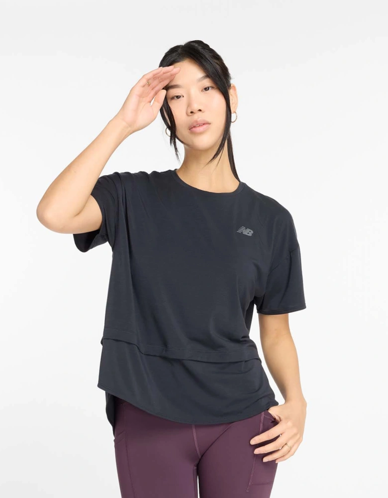 Drapey Jersey Oversized T-Shirt
