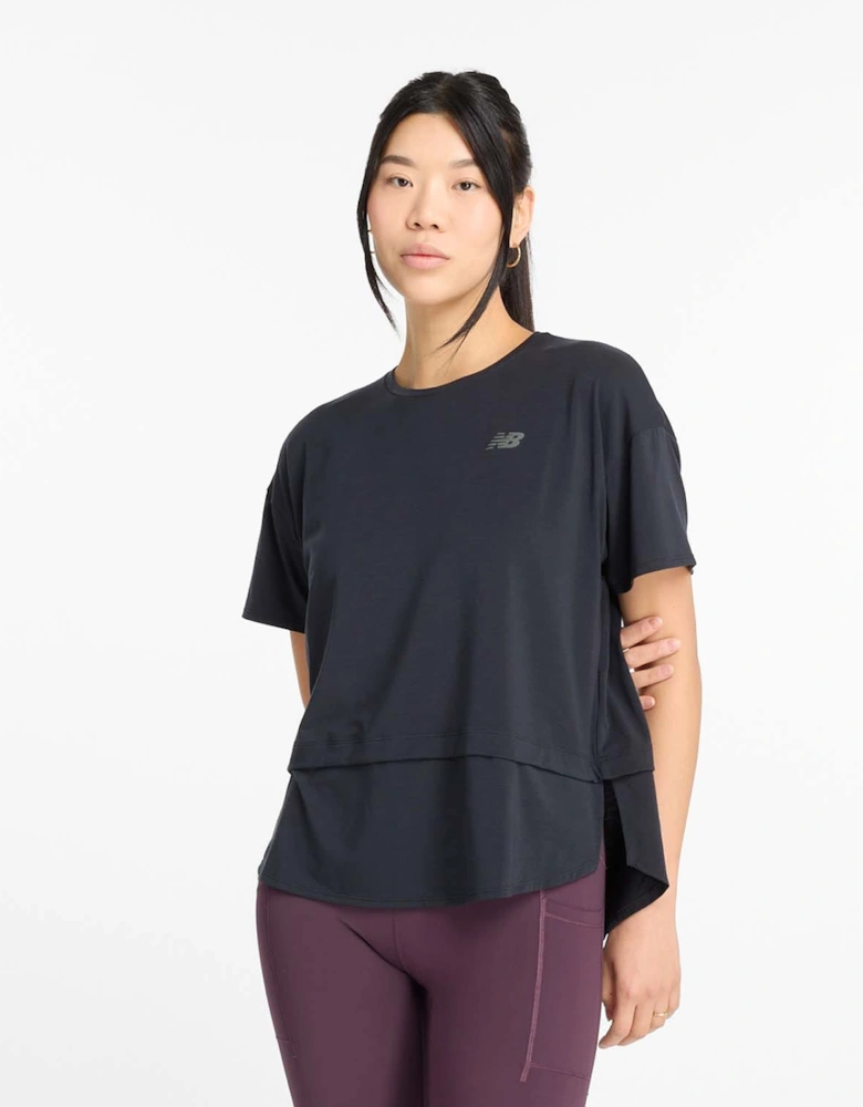Drapey Jersey Oversized T-Shirt