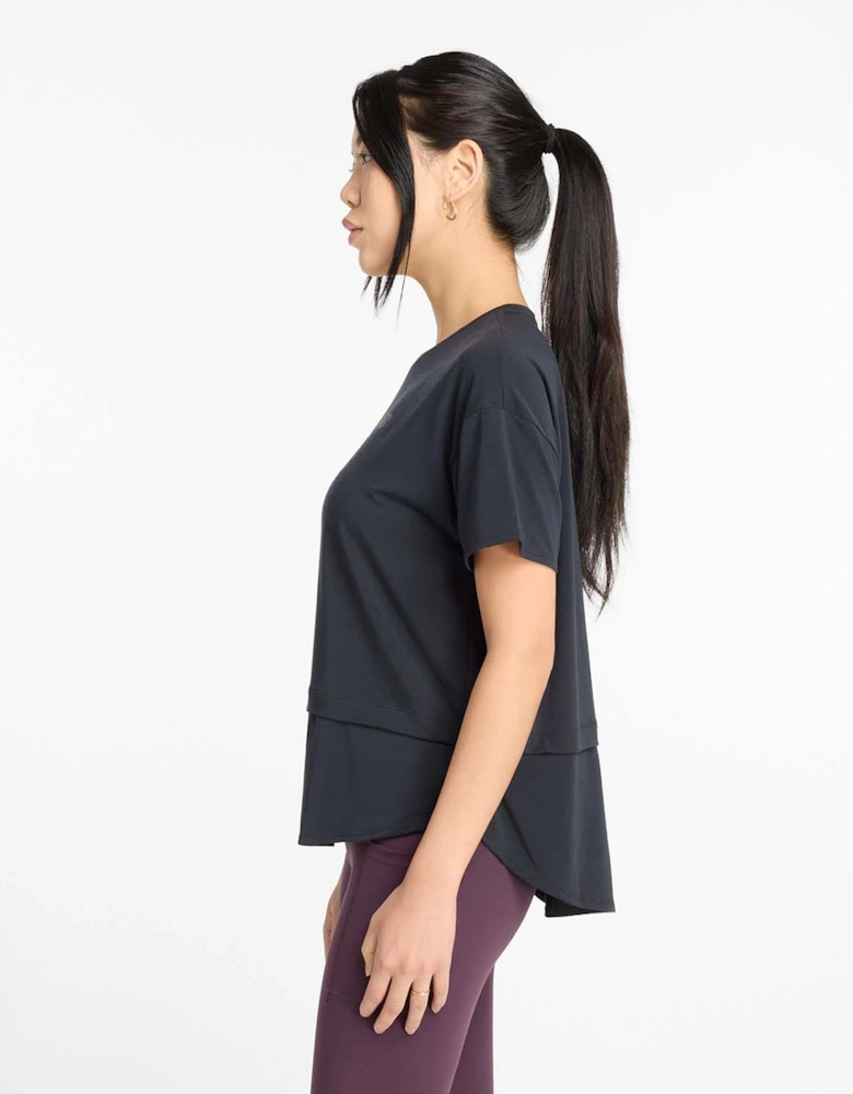Drapey Jersey Oversized T-Shirt