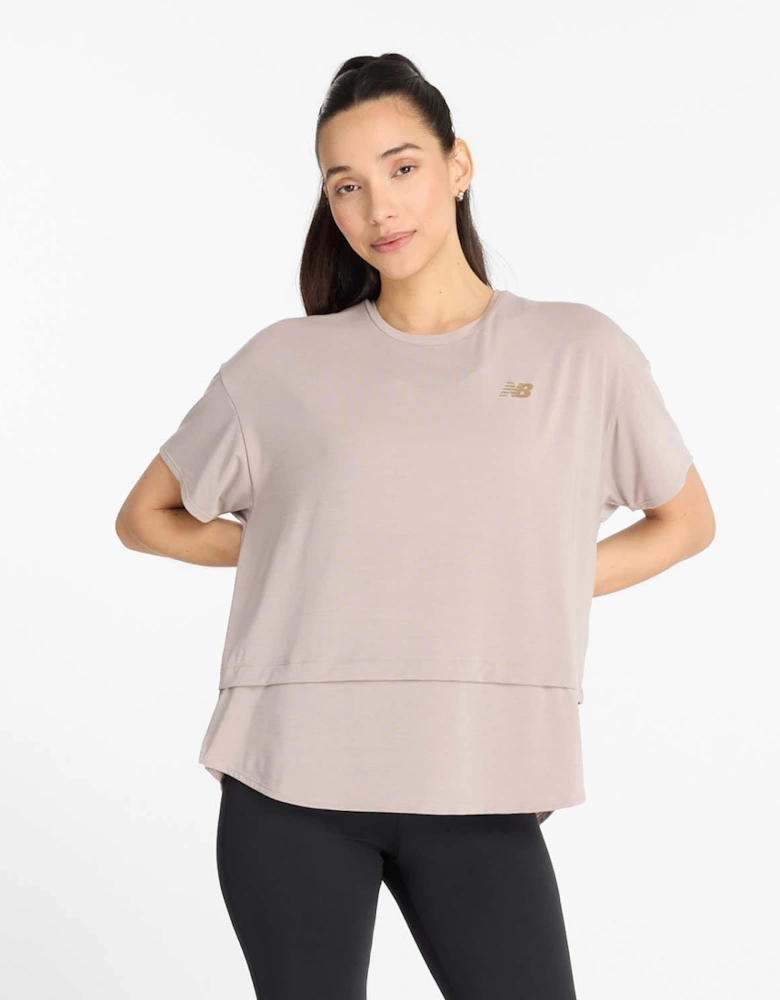 Drapey Jersey Oversized T-Shirt