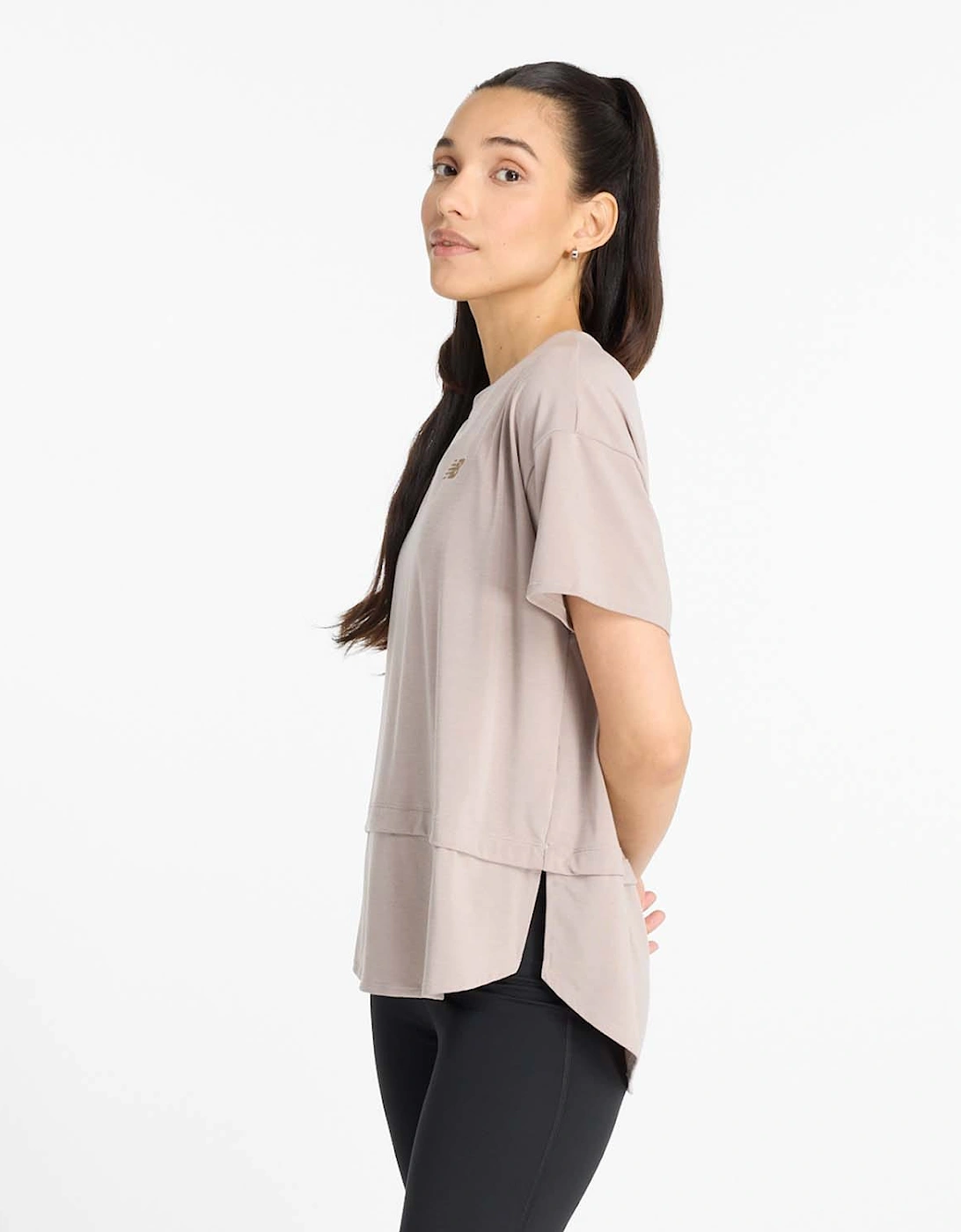 Drapey Jersey Oversized T-Shirt