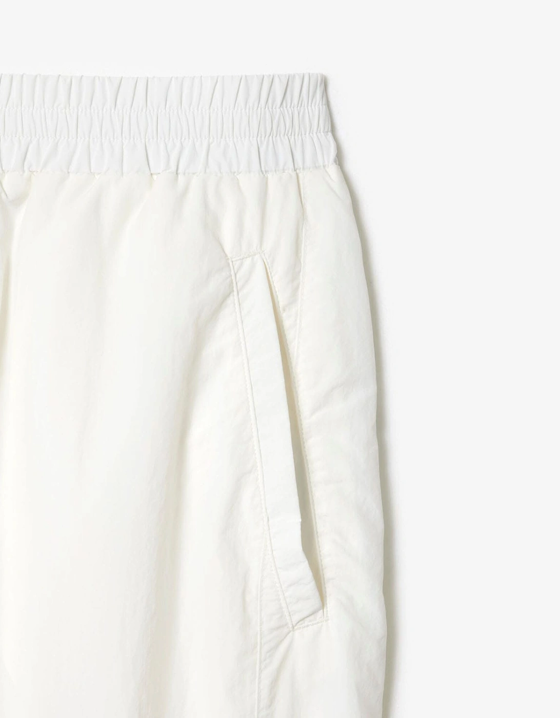 Wide Leg Nylon Track Pants