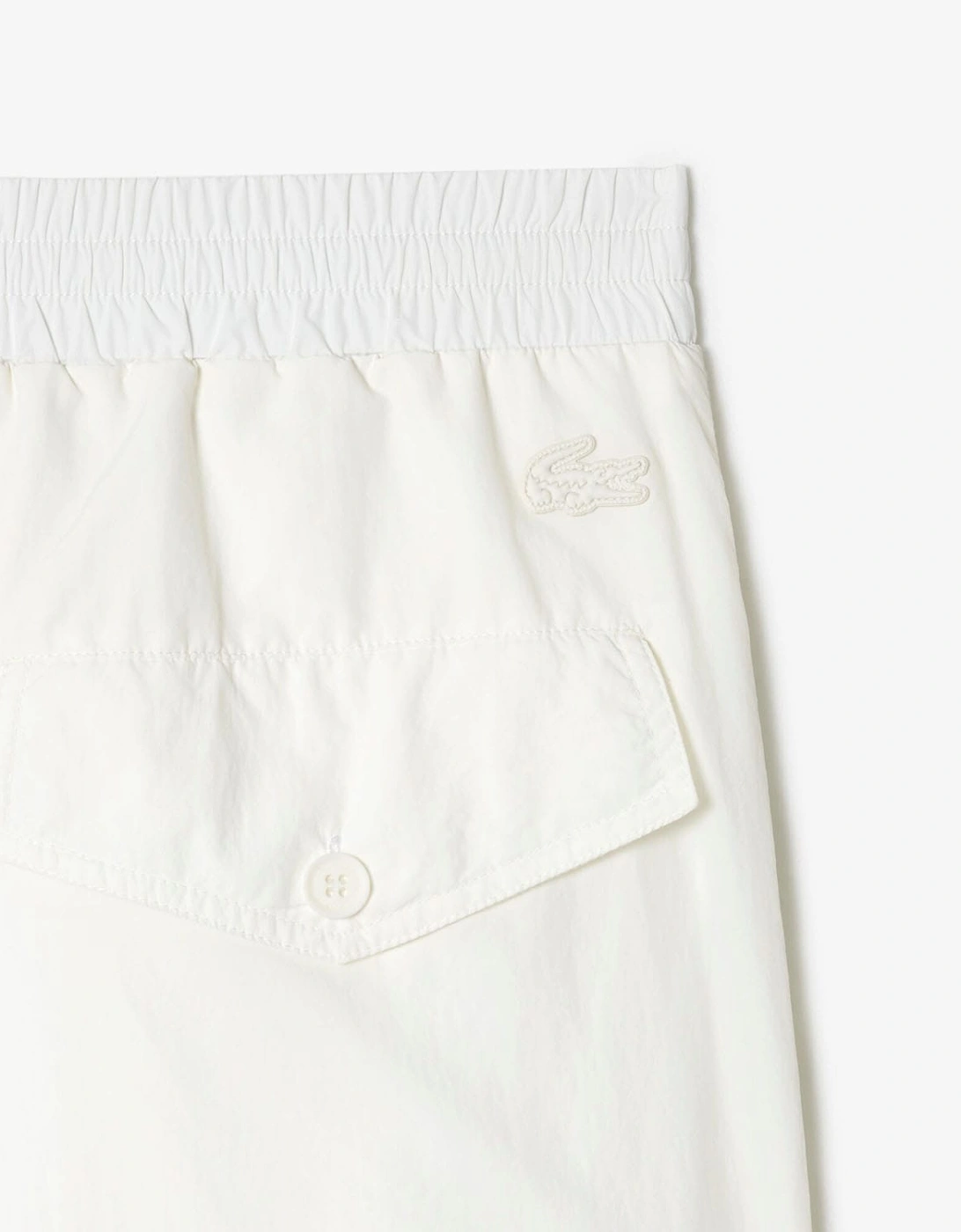 Wide Leg Nylon Track Pants