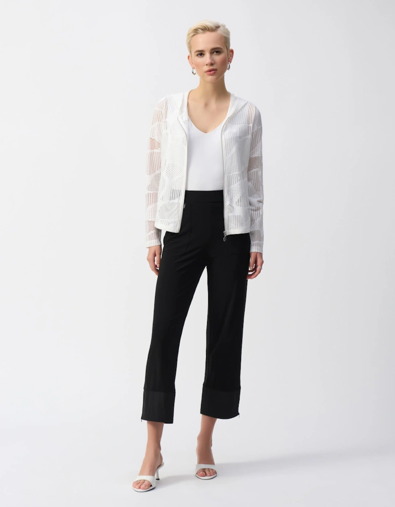 Silky knit and memory straight pants