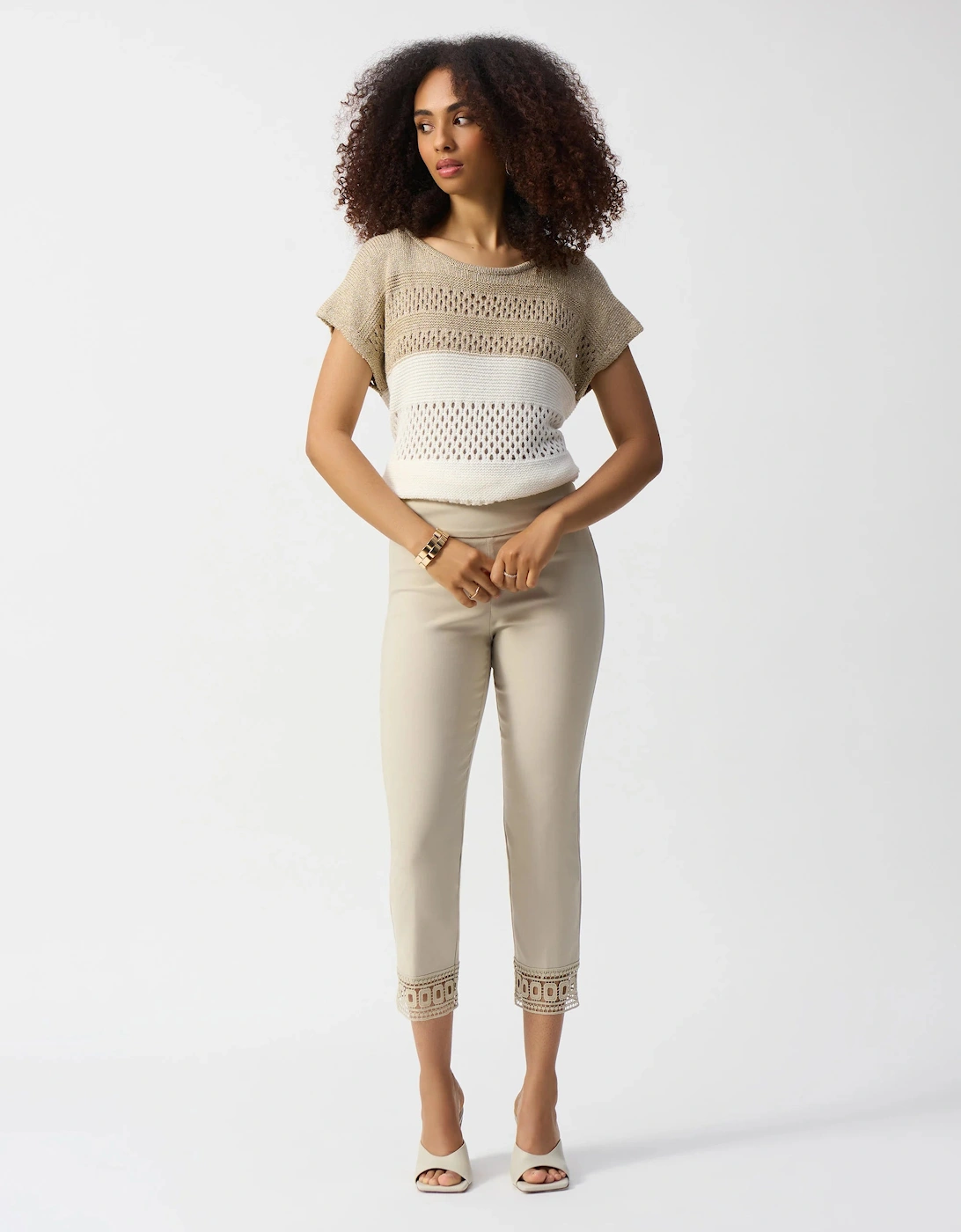 Millennium cropped pull on pants